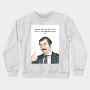 Mike Wozniak, Taskmaster, lovely day Crewneck Sweatshirt